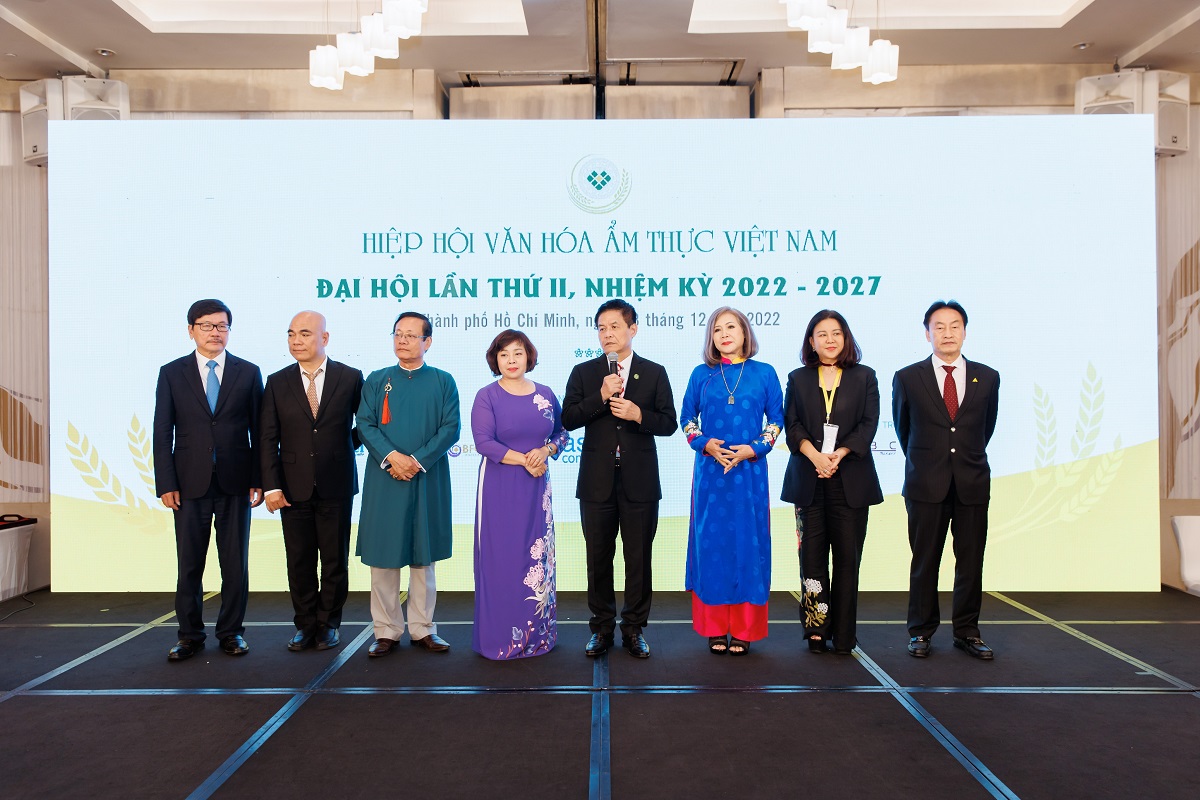 THÔNG CÁO BÁO CHÍ  ĐẠI HỘI HIỆP HỘI VĂN HÓA ẨM THỰC VIỆT NAM  ( Nhiệm kỳ II. 2022 – 2027)