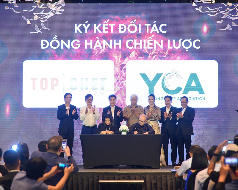Chi hội Đầu Bếp Trẻ Việt Nam đồng hành chiến lược cùng Top Chef Việt Nam