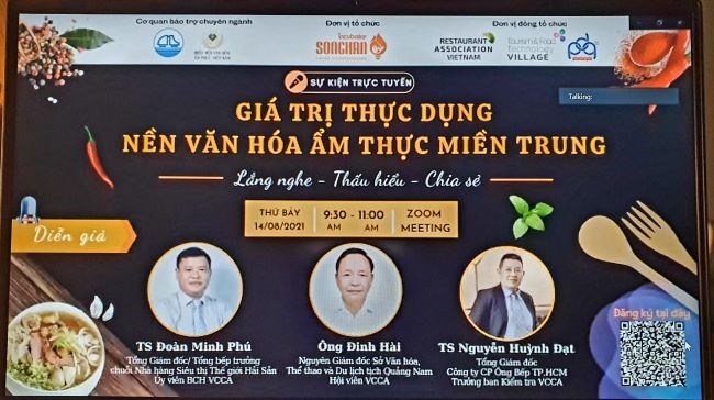 Thương mại hóa giá trị, lan tỏa và nhân rộng hơn ẩm thực miền Trung