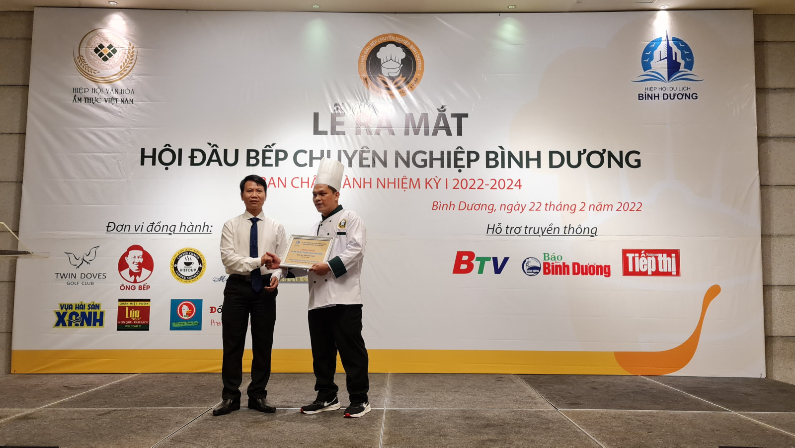 Lễ ra mắt Hội đầu bếp chuyên nghiệp Bình Dương