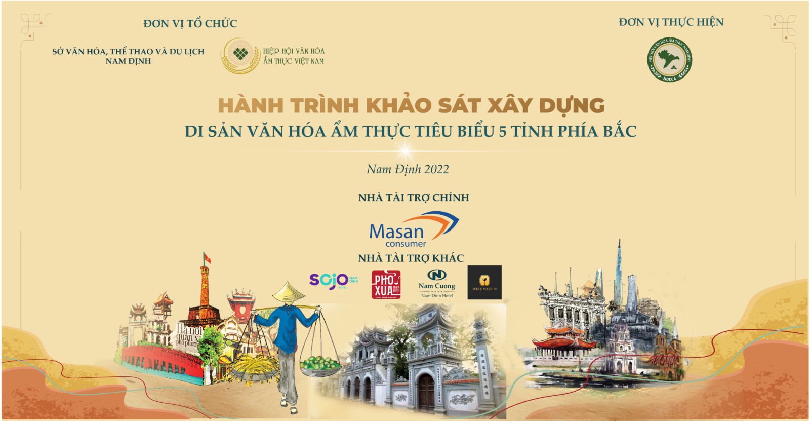 THÔNG TIN BÁO CHÍ: TỔ CHỨC HÀNH TRÌNH KHẢO SÁT XÂY DỰNG DI SẢN VĂN HÓA ẨM THỰC TIÊU BIỂU 5 TỈNH PHÍA BẮC