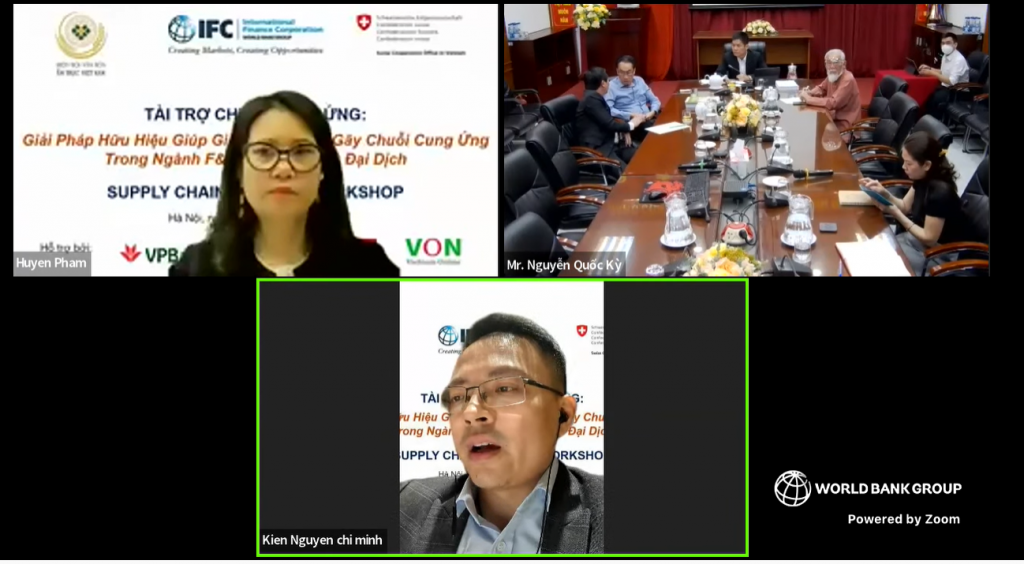 Ông Nguyễn Ngọc Kiên – Phó Tổng thư ký Hiệp hội Văn hóa Ẩm thực Việt Nam trình bày tại Hội thảo