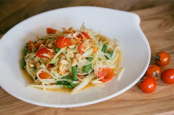 Som tam - món ngon đường phố Thái Lan