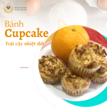 BÁNH CUPCAKE TRÁI CÂY NHIỆT ĐỚI