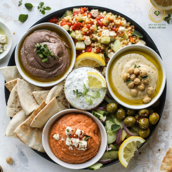 SỐT CHẤM RAU CỦ