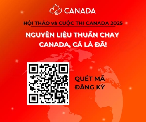  CHÍNH THỨC PHÁT ĐỘNG CUỘC THI “NGUYÊN LIỆU THUẦN CHAY CANADA - CÁ LÀ ĐÃ!” DÀNH CHO ĐẦU BẾP CHUYÊN NGHIỆP 
