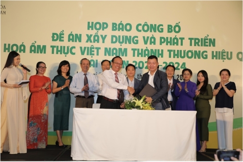 HỌP BÁO CÔNG BỐ ĐỀ ÁN XÂY DỰNG VÀ PHÁT TRIỂN VĂN HÓA ẨM THỰC VIỆT NAM THÀNH THƯƠNG HIỆU QUỐC GIA￼