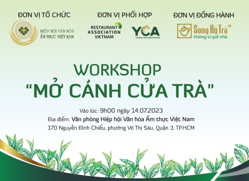 VCCA cùng nghệ nhân ‘Mở cánh cửa trà’